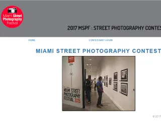 Miami Street Photography Contest 2017
